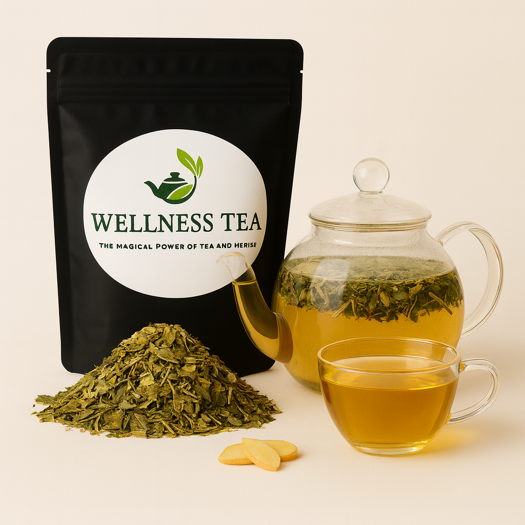 Thé aux herbes BIO à la menthe et au gingembre