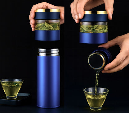 Tea Infuser Travel Tumbler 450ml