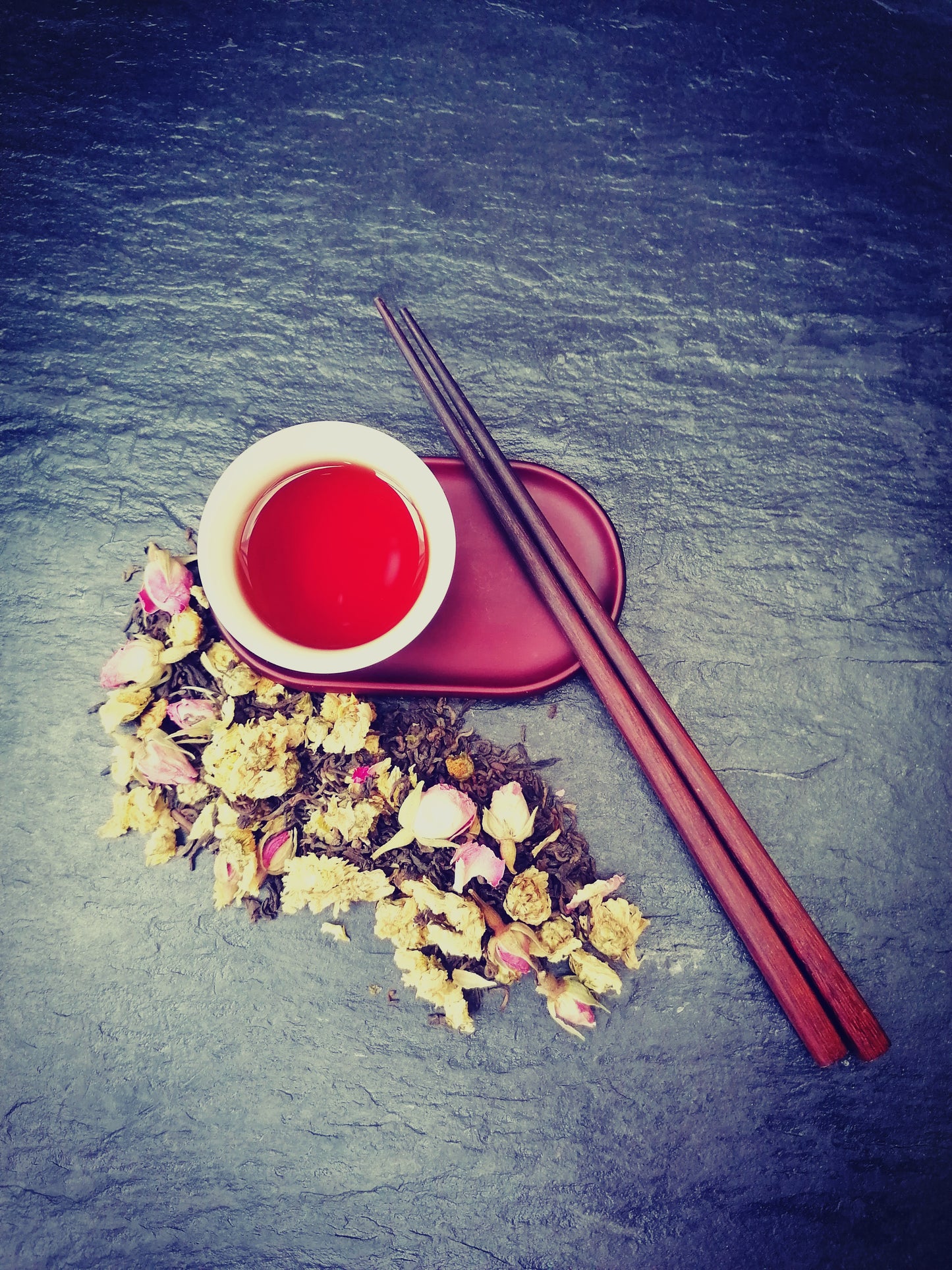 Chrysanthemum Rose Pu-Erh Tea